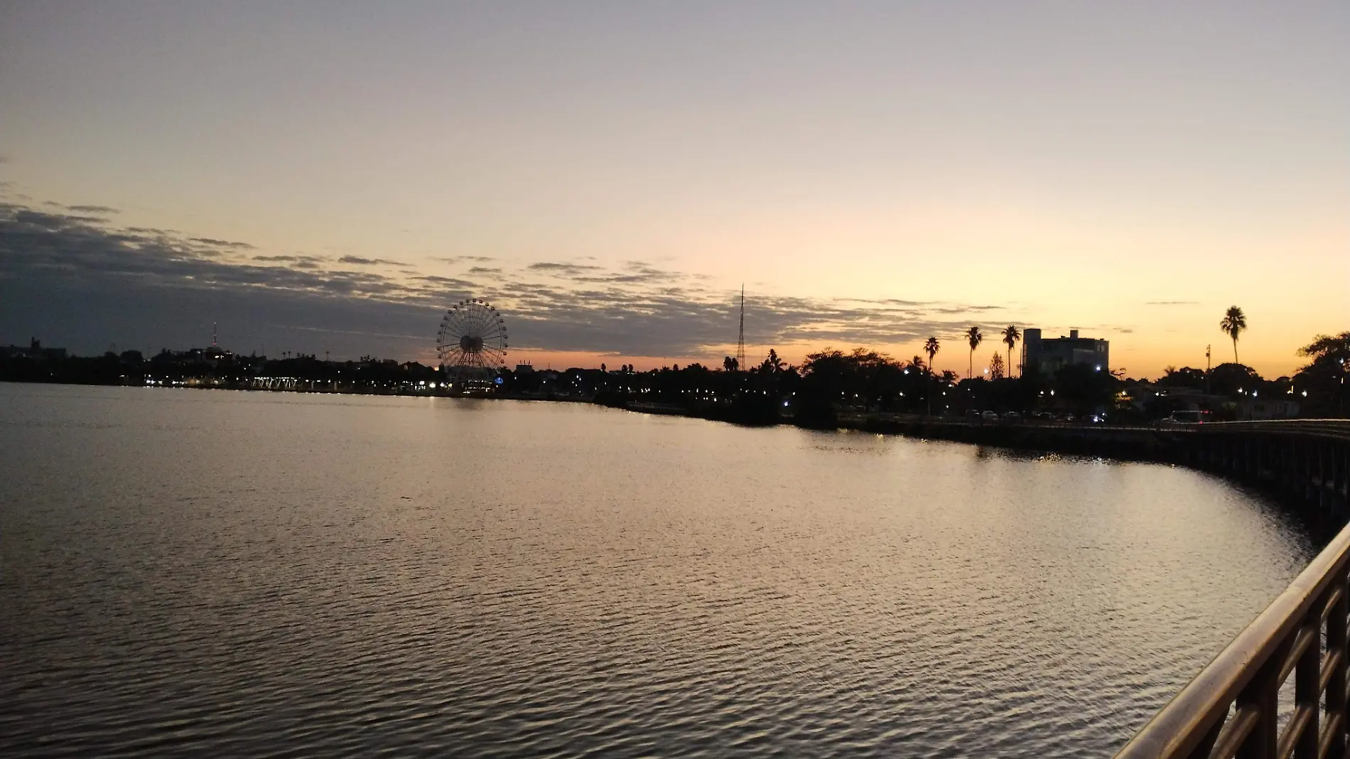 La Laguna del Carpintero siempre ha tenido un paisaje impactante